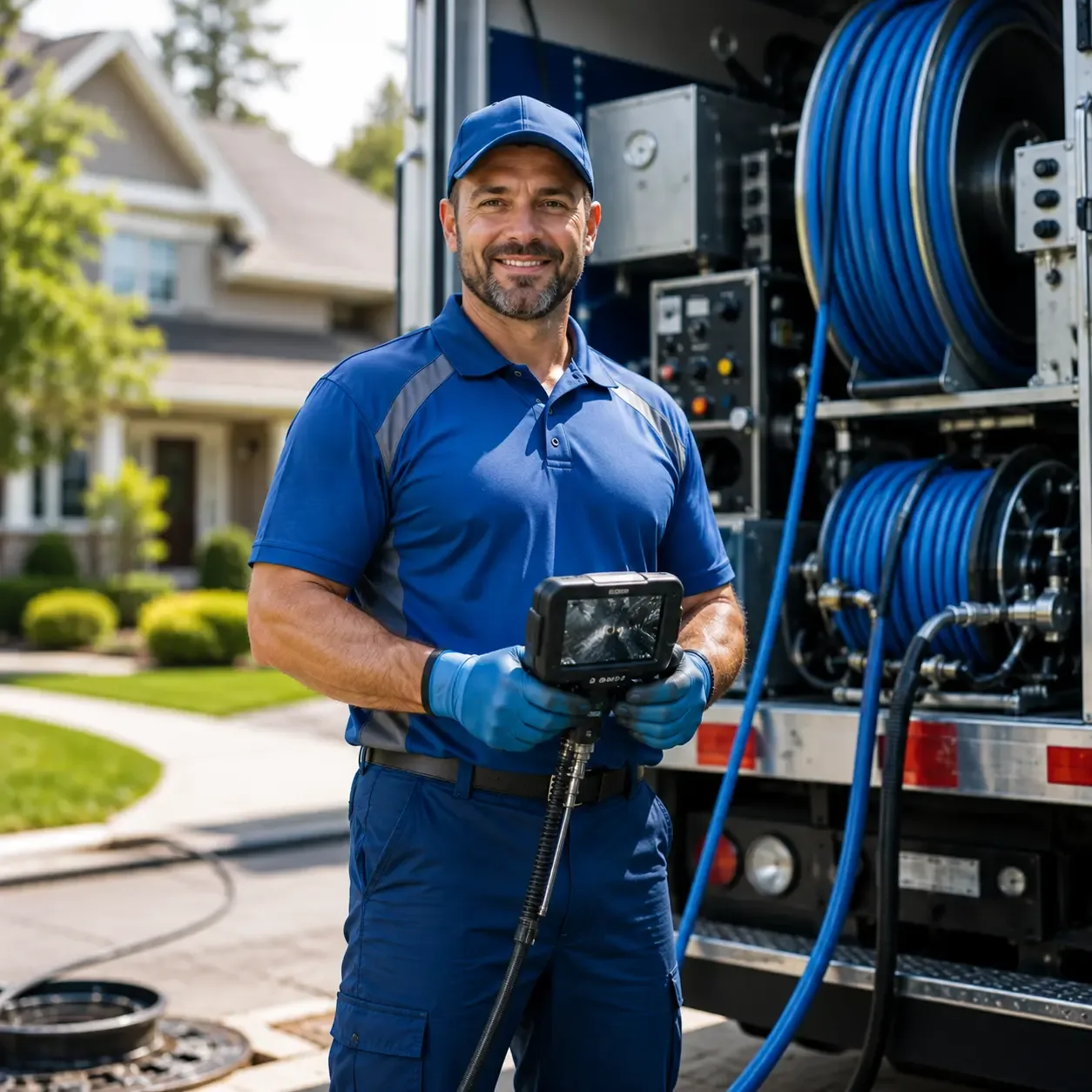 Local outdoor drain cleaning specialists in Paradise, TX